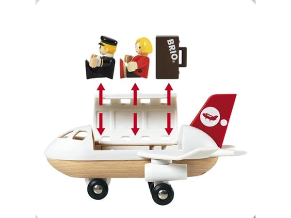 BRIO 33766 Luksussett med togbane og tilbehør