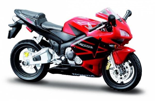 Maisto Metal modell av en Honda CBR 600RR motorsykkel med 1/18 base