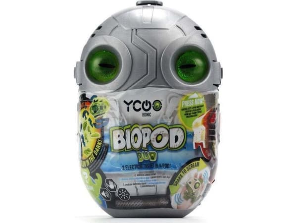 Silverlit Biopod Duo Robot Dino’s, Robotdinosaurie, 5 År, Ljudeffekter som stöds, 130 mm