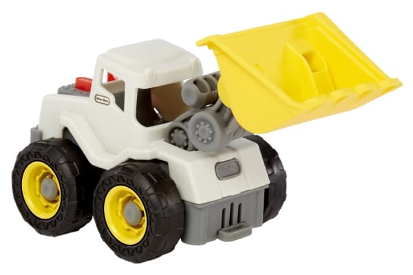 Little Tikes Dirt Diggers Minis - Front Loader Truck, Truck, 2 år, Hvit, Gult