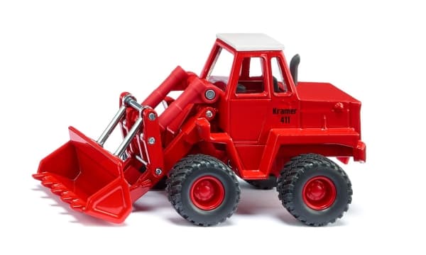 Siku 3563, Modellfrontlastare, Förmonterad, 1:50, Kramer 411, Alla, Metall, Plast