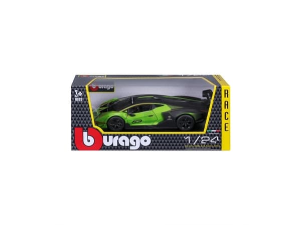 BBURAGO Lamborghini Essenza SCV12, Modellsuperbil, Förmonterad, 1:24, Lamborghini Essenza SCV12, Alla, Metall, Plast