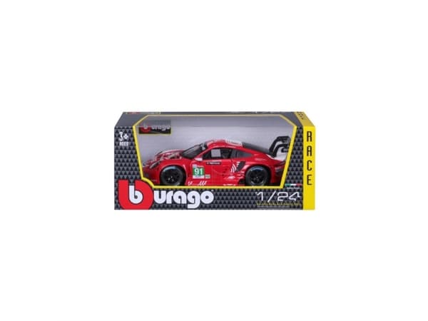 Bburago Race Porsche 911 RSR LeMans ´20 1:24 pienoismalli auto