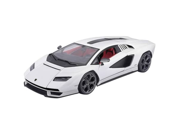 Maisto 31459-W, Modellsportbil, Förmonterad, 1:18, Lamborghini Countach LPI 800-4, Alla, Vit
