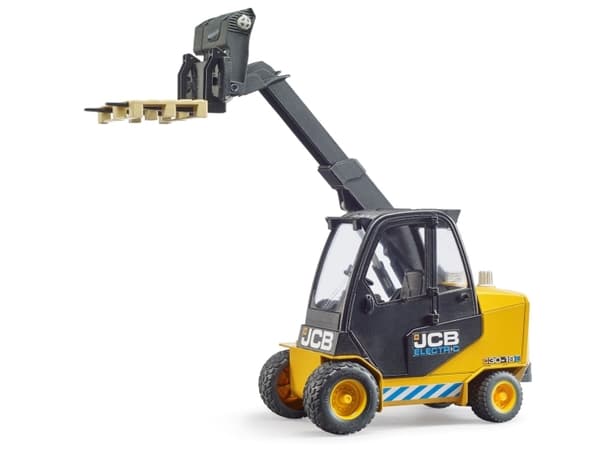 Bruder JCB Teletruck with pallet toy