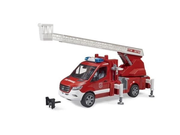 Bruder Mercedes-Benz Sprinter fire engine with ladder, waterpump L&S toy