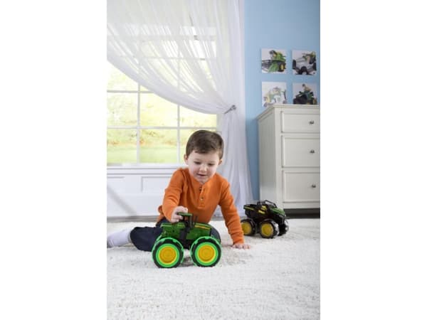 Tomy John Deere Monster Lightning Wheels, Monster truck, 3 år, AAA, Plast, Sort, Grønn