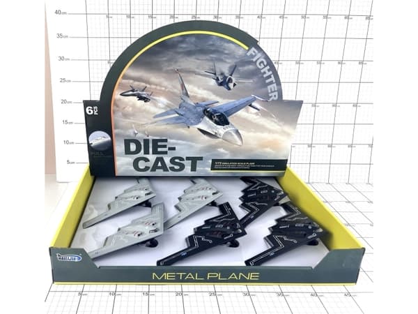 Dromader Metal Plane 1304016 p6 mix pris for 1 stk