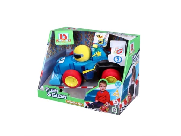 BB Junior Formula Fun kilpa-auto, jossa on valot ja äänet