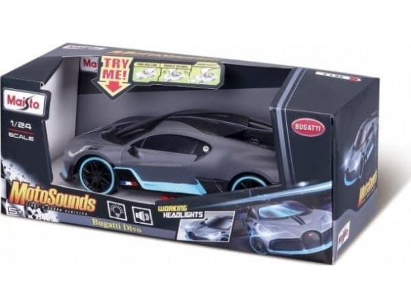 MAISTO MAISTO 81730 Bugatti Divo bil ljus, ljud 1:24