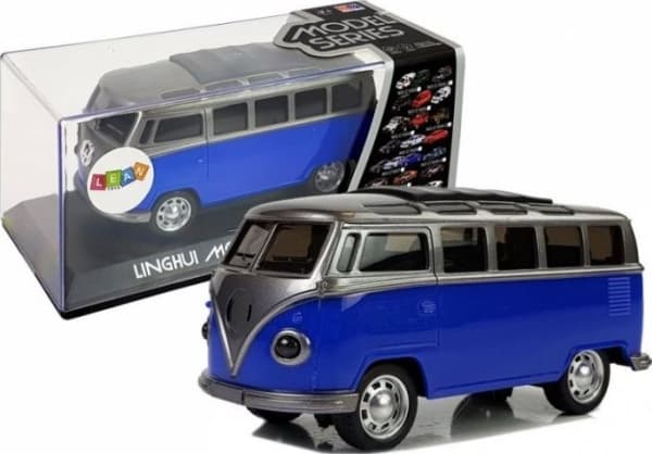 Lean Sport Bus Spring Spring Blue med lys og lyd