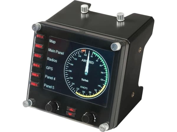 Joystick Logitech G Saitek Pro Flight Instrument Panel (945-000008) + G X56 Hotas (945-000059)