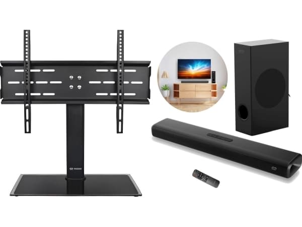 Mozos Mozos Vesa gulvstativ 32'' - 70'' + THEATER Soundbar