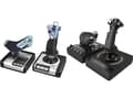 Miniatyrbilde 1 av 5: Joystick Logitech G Saitek X52 Flight Control System USB (945-000006) + G X56 Hotas (945-000059)