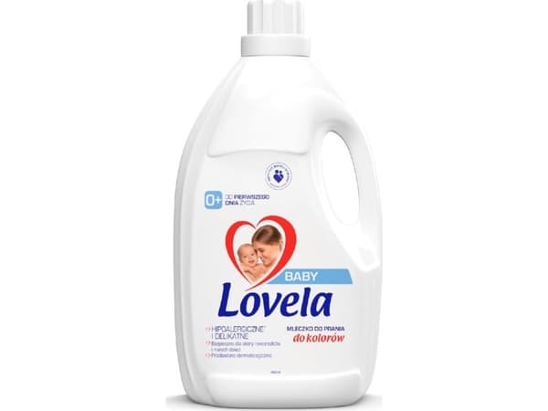 Lovela 2x Hypoallergeeninen maito vauvan ja lasten vaatteiden pesuun 2.9l