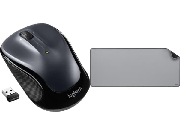Logitech M325s -hiiri (910-006812) + Studio-sarja - keskiharmaa (956-000052)