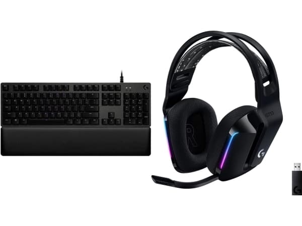 Logitech G513 Carbon GX Brown (920-009330) + G733 Lightspeed sort (981-000864)