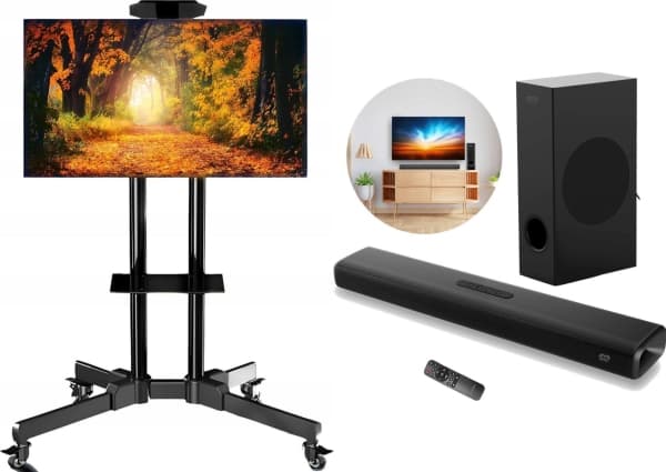 Mozos Mozos Gulvstativ 1500 32'' - 60'' + Soundbar THEATER