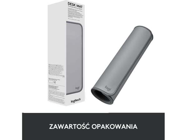 Mysz Logitech M240 Silent czarna (910-007119) + Studio Series - MID GREY (956-000052)