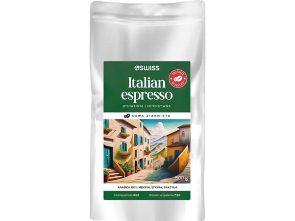 Espressomaskin 4Swiss A22 Modena + 3x 500g kaffe