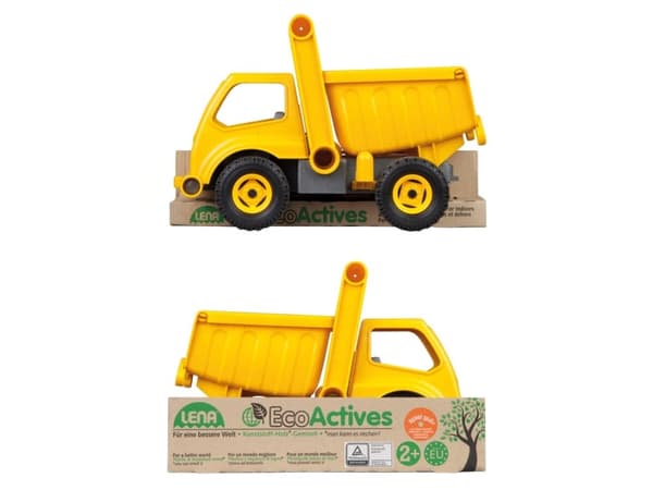 Lena EcoActives 04210, Lastbil, Dump truck, Inomhus / utomhus, 2 År, Plast, Trä, Svart, Gul