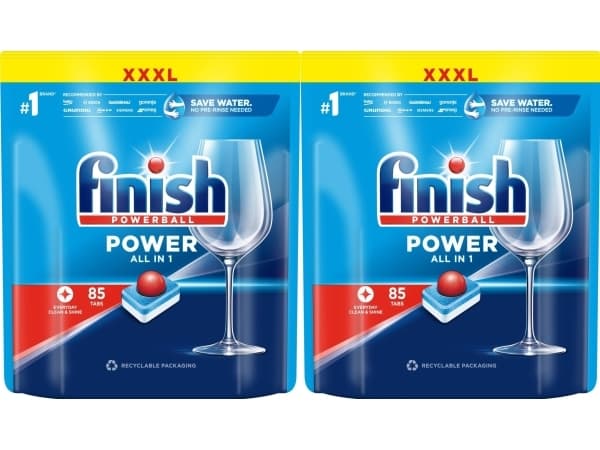 Finish Tabletki do zmywarki Power All in 1 170 szt.