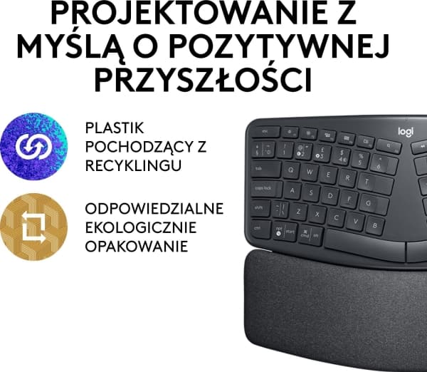 Mysz Logitech Lift Graphite (910-006473) + Ergo K860 (920-010108)