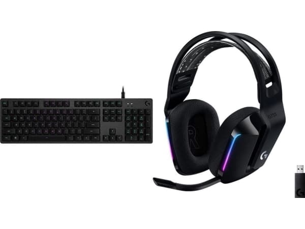 Klawiatura Logitech G512 GX Blue (920-008946) + G733 Lightspeed sort (981-000864)