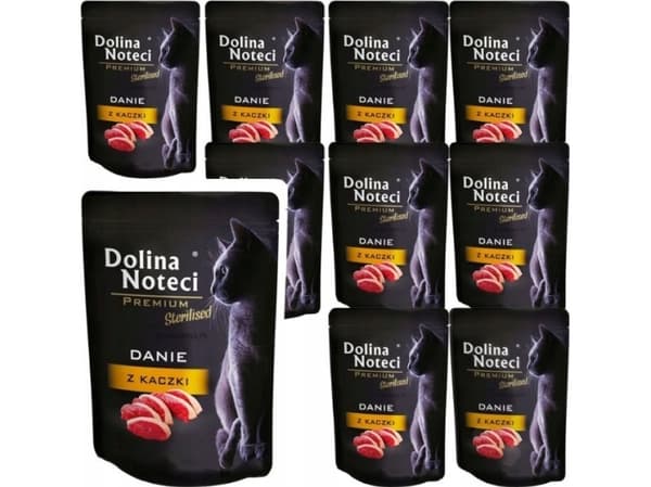 Dolina Noteci Premium Sterilised Kaczka 10x85 g