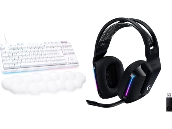Logitech G713 Tactile Keyboard (920-010422) + G733 Lightspeed sort (981-000864)