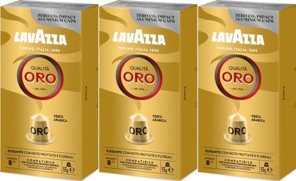 Lavazza 3x Kapsułki do Nespresso Qualita Oro 10 szt.