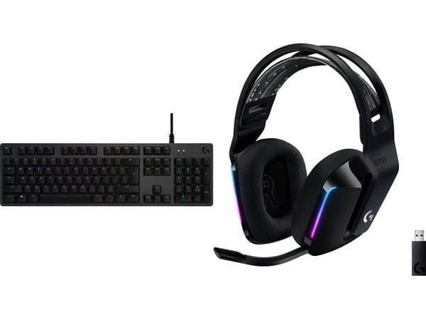 Logitech G512 GX Brown (920-009352) + G733 Lightspeed sort (981-000864)