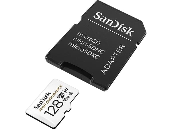 Wideorejestrator 70mai A500S Pro Plus+ Czarny + Karta SanDisk High Endurance MicroSDXC 128 GB