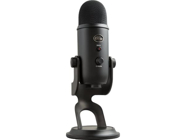 Logitech Z150 datamaskinhøyttalere (980-000814) + Yeti USB Blackout (988-000229)