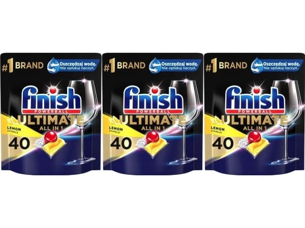 Finish Powerball Ultimate Lemon 120szt