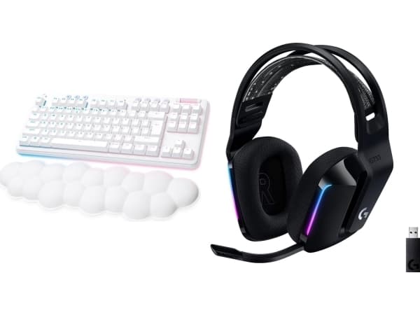 Logitech G715 Linear Keyboard (920-010692) + G733 Lightspeed sort (981-000864)