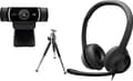 Miniatyrbilde 1 av 5: Internett-kamera Logitech C922 Pro (960-001088) + H390 (981-000406)