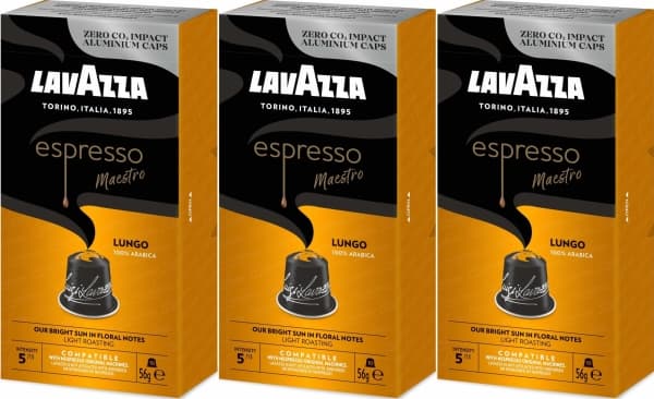 Lavazza 3x Espresso Lungo do Nespresso 10 szt.