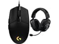 Miniatyrbilde 1 av 5: Mysz Logitech G203 Lightsync (910-005796) + G Pro X sort (981-000818)