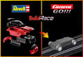 Miniatyrbilde 3 av 5: Revell - Build‘N Race-Chassis Mercedes-AMG GT R, raudonas, 1/43, 23154