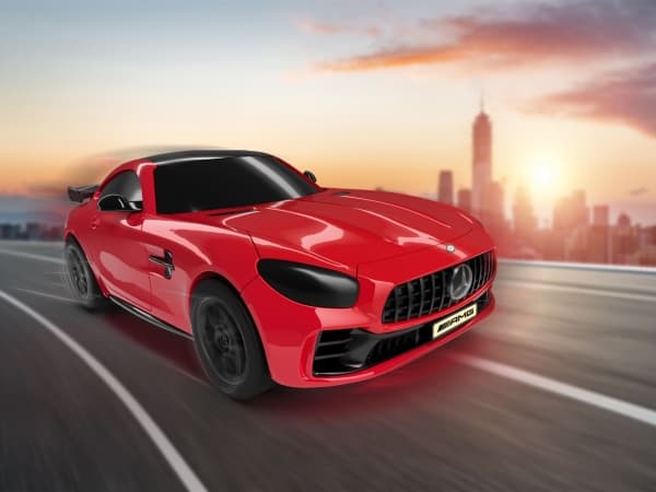 Revell - Build‘N Race-Chassis Mercedes-AMG GT R, raudonas, 1/43, 23154