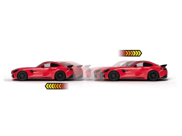 Revell - Build‘N Race-Chassis Mercedes-AMG GT R, raudonas, 1/43, 23154