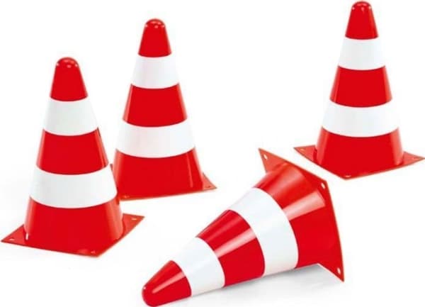 Rolly Toys Rolly Toys Trafikkoner 4 pollare