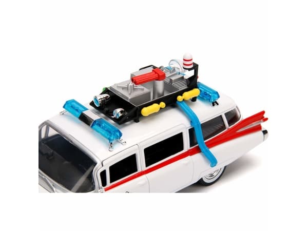 Jada Toys Ecto 1 (Ghostbusters), Bil, Ghostbusters, inomhus, 3 År, Metall, Plast, Vit