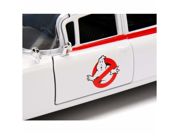 Jada Toys Ecto 1 (Ghostbusters), Bil, Ghostbusters, inomhus, 3 År, Metall, Plast, Vit