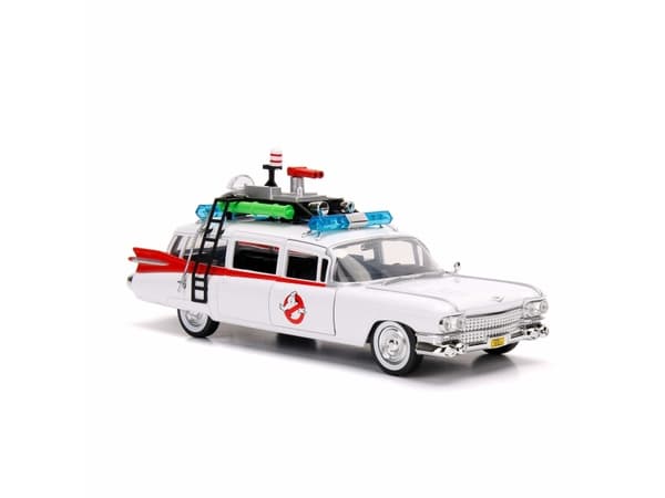 Jada Toys Ecto 1 (Ghostbusters), Bil, Ghostbusters, inomhus, 3 År, Metall, Plast, Vit