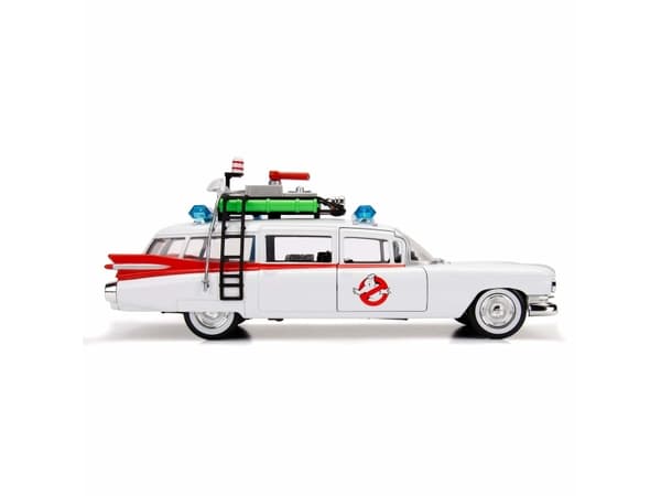 Jada Toys Ecto 1 (Ghostbusters), Bil, Ghostbusters, inomhus, 3 År, Metall, Plast, Vit