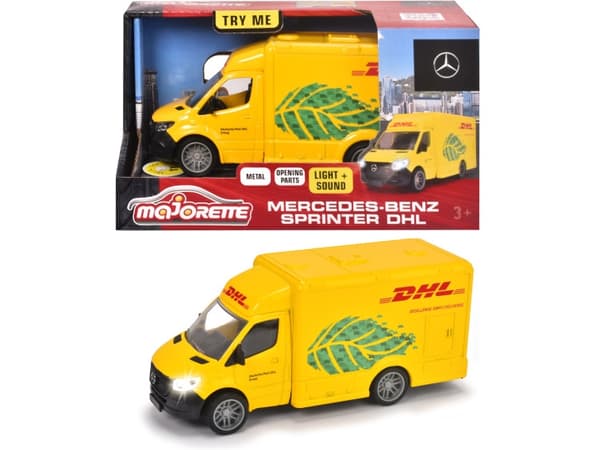 Simba Vehicle Majorette G.S. Mercedes-Benz DHL 12 cm