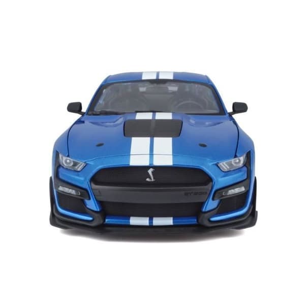 MAISTO 1/18 Ford SHELBY miniatyrfordon - Blå och vit - Interiör - Pojke - 3 år och över