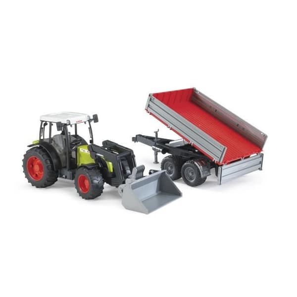BRUDER Claas Nectis 267F traktor med tippvagn - 65,5 cm
